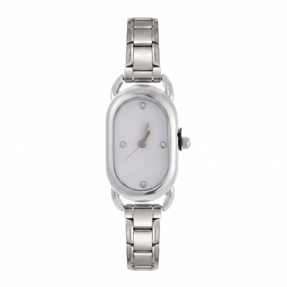 Stříbrné Retro 'Silver Glow'