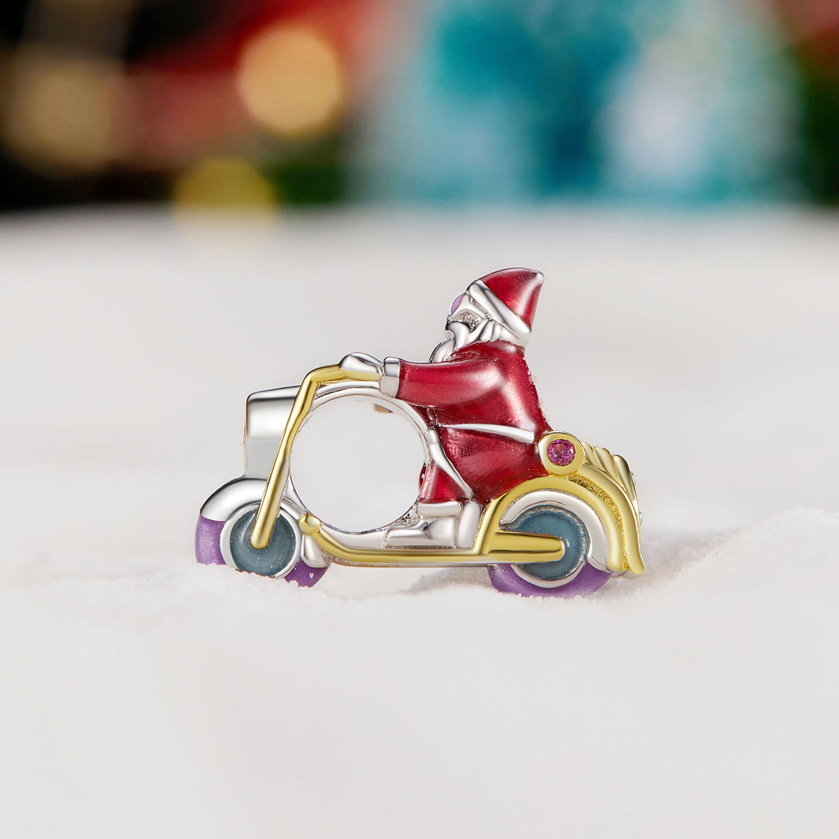 Rýchly Santa zo striebra 925