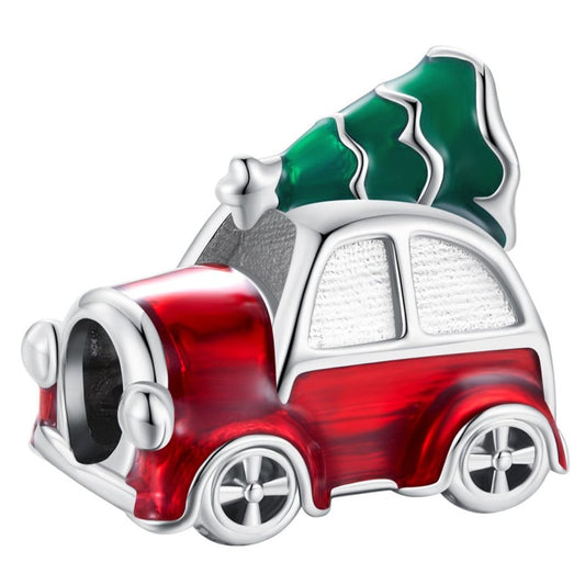 Vianočné auto zo striebra 925
