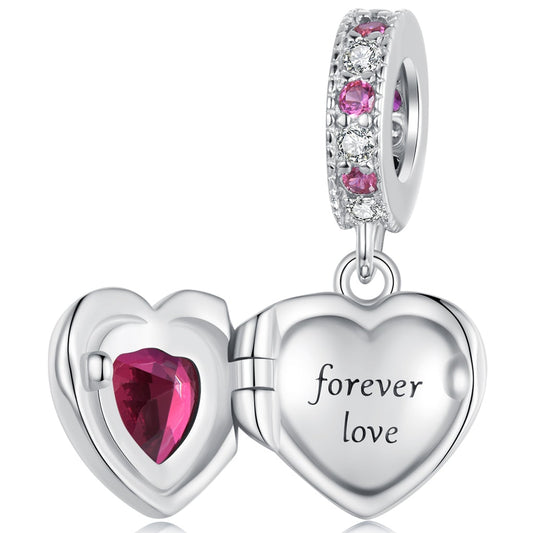 Přívěsek otvírací medailonek Forever Love