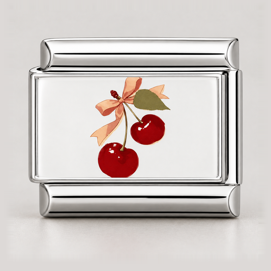 Prívesok Čerešne s mašľou